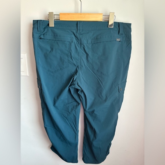 Eddie Bauer Women’s Travex Blue Cargo Pants - Picture 3 of 4
